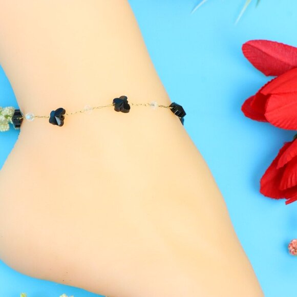 Elegant Handmade Anklet – Perfect for Women & Girls | Ideal Gift Option, DYC1454 - Picture 5 of 7